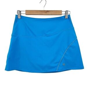 Mountain Hardware Turquoise Blue Athletic Skort Skirt Short Size S